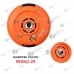 Cap cu fir motocoasa Automat - M10x1.25 - Buton albastru cu portocaliu P25